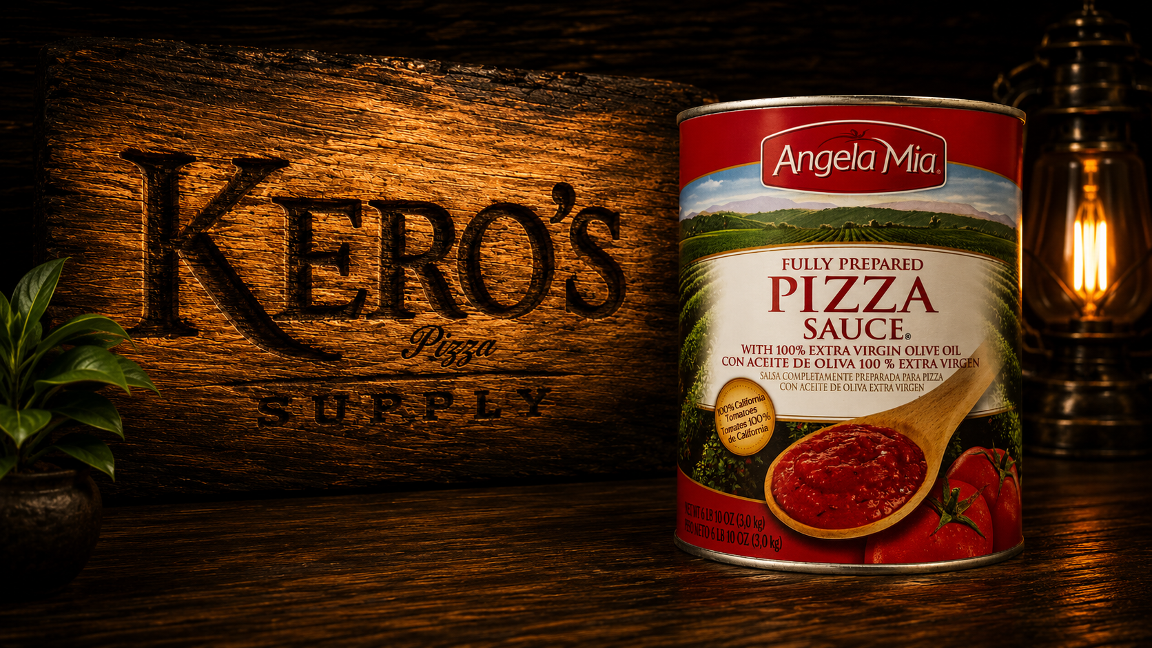 Salsa de Tomate Lista para Pizza Angela Mia
